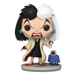 Funko Pop! Disney: Villains - Heiress Fashionista Cruella de Vil Figure #1083